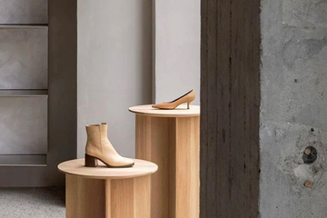 Минималистичный дизайн обувного магазина Notabene