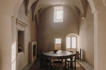 Дизайн отремонтированного дома 17-го века в Италии