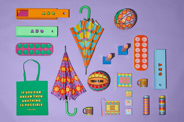Дизайн лондонского pop-up магазина от Yinka Ilori для собственного бренда