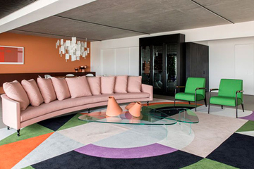 Яркий дизайн апартаментов Карины Вилас Боас