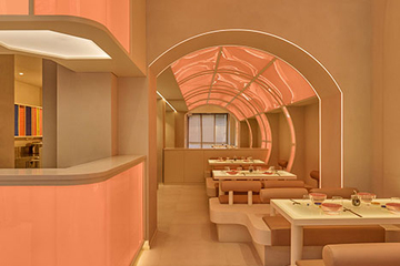 Космический туризм повлиял на дизайн суши-ресторана Ichi Station в Милане