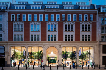 Дизайн Apple Brompton Road в Найтсбридже от Foster + Partners