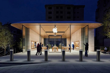 Новый магазин Apple в центре Стамбула