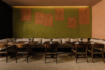 Альваро Сиза создает мозаичное панно для интерьера ресторана в Порту