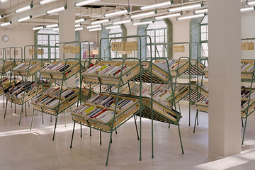 Книжный супермаркет Deja Vu Recycle Store от студии Offhand Practice в Шанхае