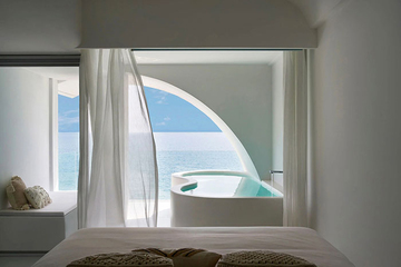 Дизайн отеля Sumei Skyline Coast с арочными мотивами от GS Design