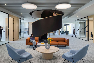 Дизайн рабочего пространства SC Workplace от Behnisch Architekten в Калифорнии