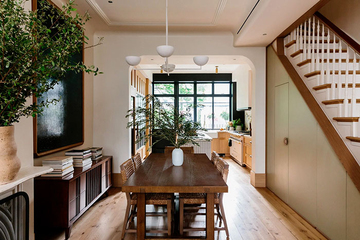 Home Studios обновляет таунхаус Fort Greene в БруклинеДизайн трехэтажного особняка в бруклине для семьи шеф-повара 