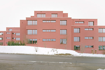 Проект комплекса апартаментов от студии Ductus в Швейцарской деревне 