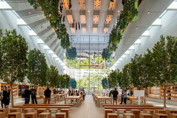 Дизайн нового магазина Apple Store от Foster + Partners Лос-Анджелесе
