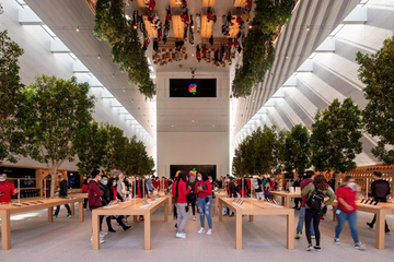 Дизайн нового магазина Apple Store от Foster + Partners Лос-Анджелесе