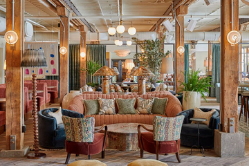 Дизайн отеля Soho House Nashville в здании May Hosiery Building