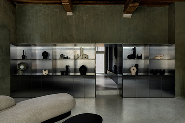 Yakusha Design создала интерьер для галереи Faina в Бельгии